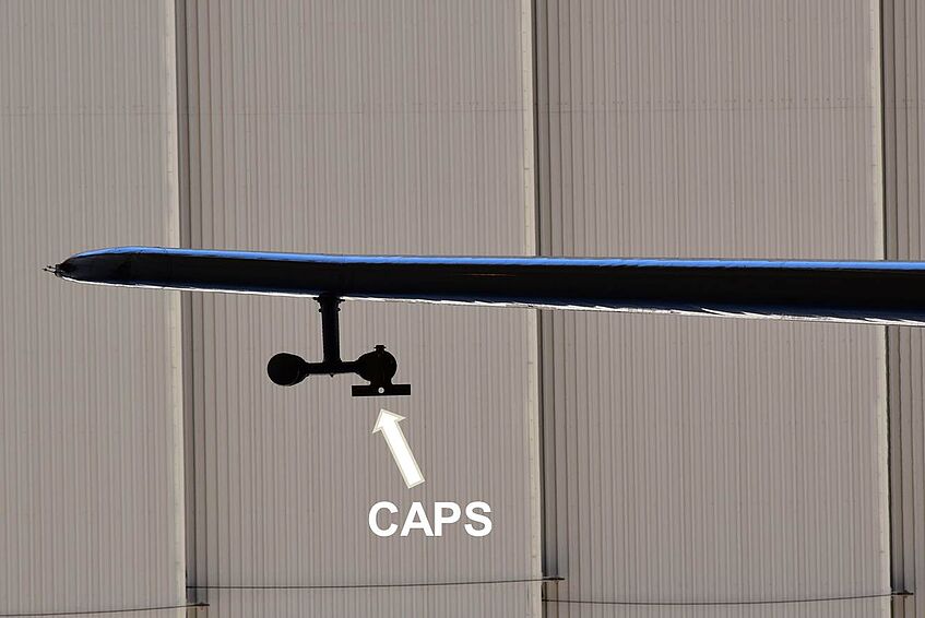 CAPS at the DC-8 wing