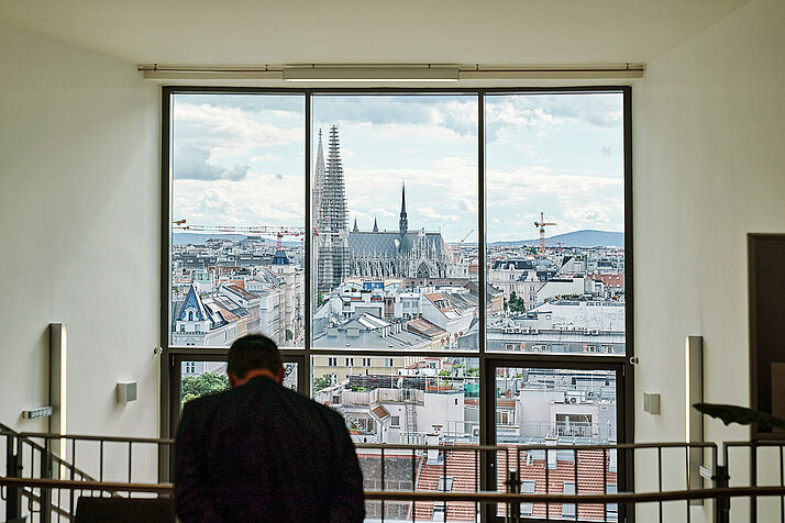 Outlook over vienna.